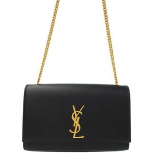 SAINT LAURENT PARIS Kate Monogram Satchel Chain Shoulder Bag